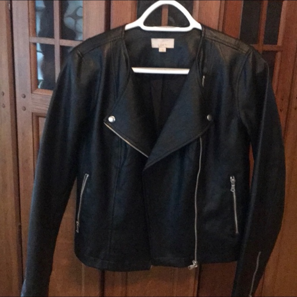 Vegan biker jacket